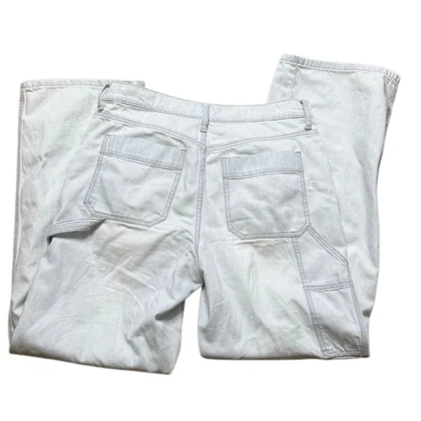 Vince light blue cotton utility trouser pant jeans size 29 - Image 5
