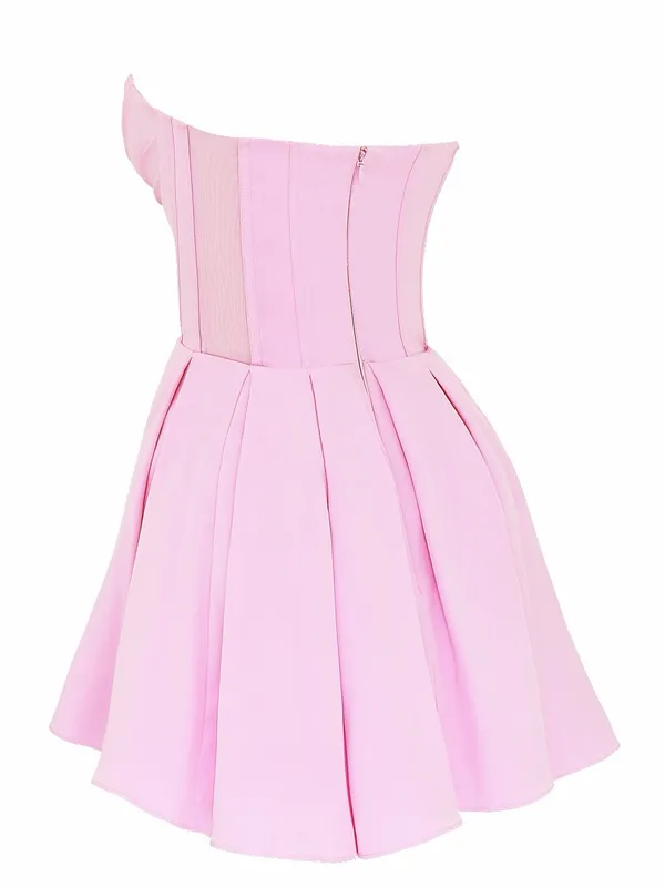 New✨ House of CB Mar Strapless Mini Dress in Cotton Candy Pink Size Medium - NWT - Image 15