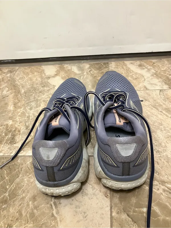 Brooks - Ghost 12 - Running Shoes - White/Purple - Women's - 9(B) -1203051B186 - Image 6