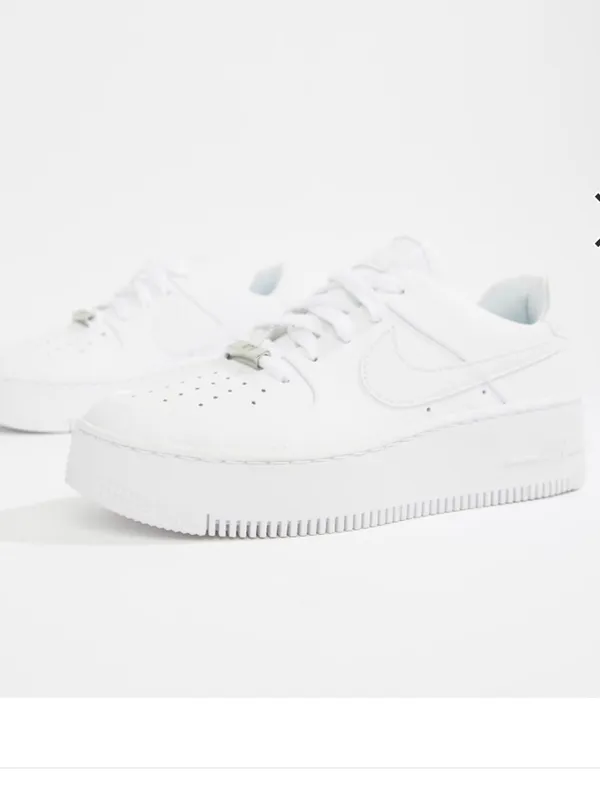 Nike white air force 1 sage low sneakers, White, Size 8, NWt - Image 2