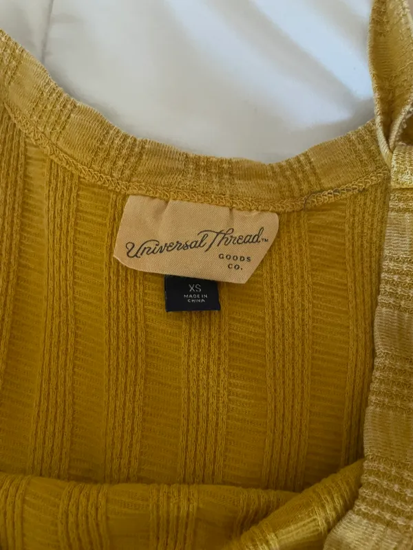 Universal Threads Yellow Tank Top - Image 4