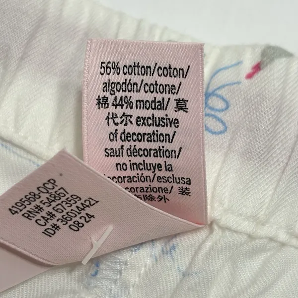 VICTORIA'S SECRET Short PJ SET Light Flannel Winter Wonderland Size Large NWT - Image 14