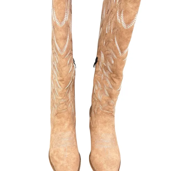 IUV Cowboy Boots For women Knee High Western Cowgirl Boots NWT - Image 3