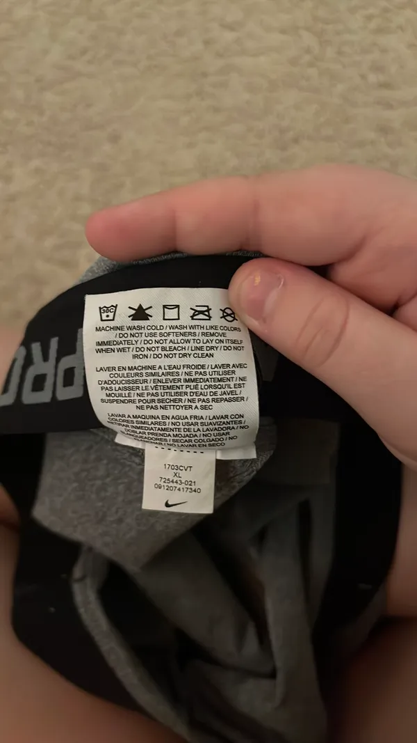 Gray Nike pro shorts women XL - Image 6