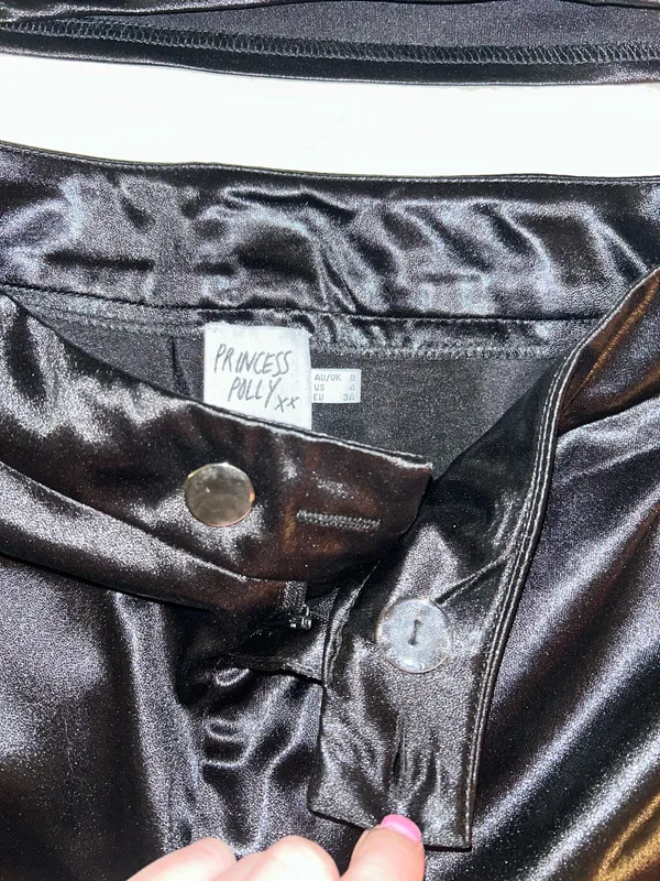 NWOT Reign Set Black Halter Top and Pants - Image 7