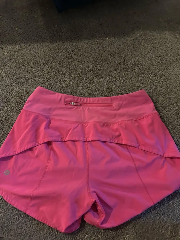 Lululemon Pink Shorts 4" Speed Up - Image 3
