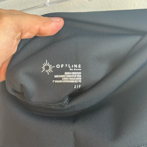 Aerie OFFLINE by Bike Shorts High-Rise 7" - Image 3