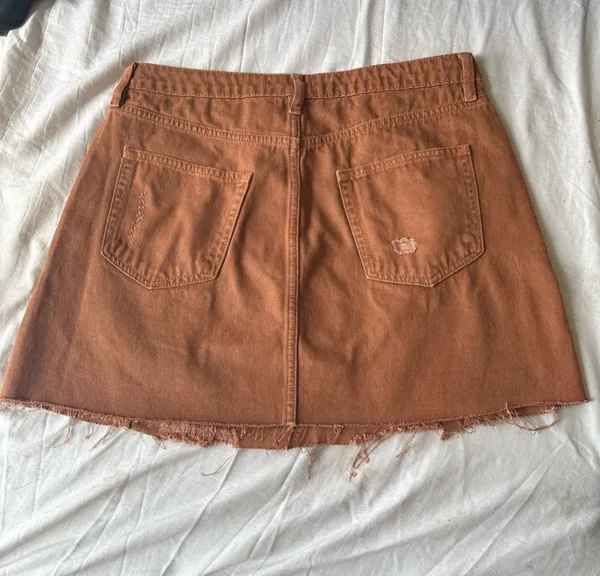 We The Free Mini Skirt Denim - Image 3