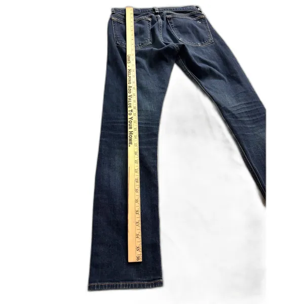 Rag & Bone Dre Skinny Jeans Dark Wash Size 26 Mid-Rise Stretch Denim - Image 8