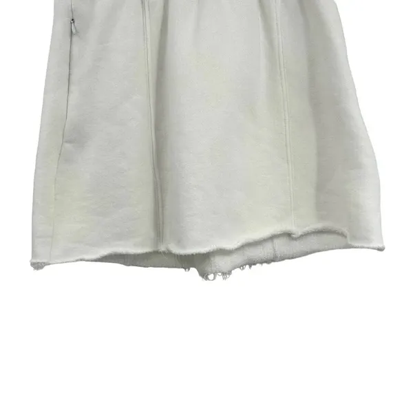 Good American The High‎ Waist White Sweat Skirt White Size 2 / US Medium - Image 6