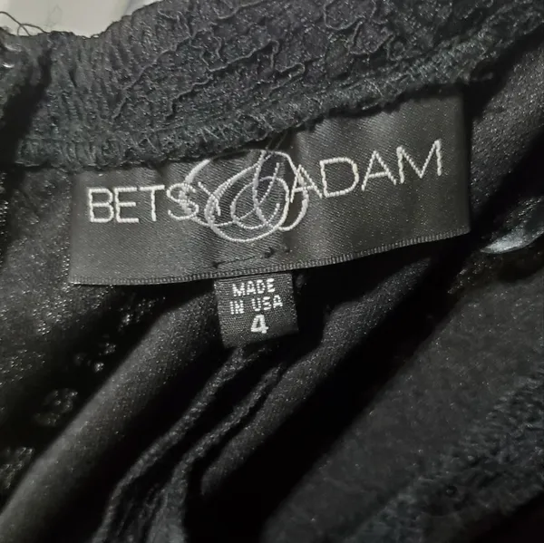 Betsy & Adam Evening Gown Size 4 - Image 7