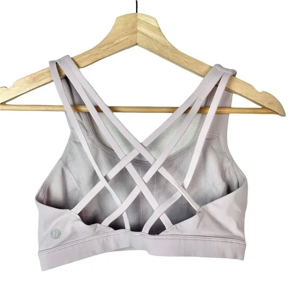Lululemon Free‎ to Be Serene Sports Bra Pink Bliss 6 - Image 4