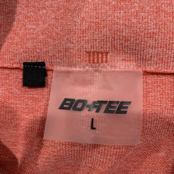 Bo+Tee Sz L Bike Shorts Oh Polly No Limits Seamless High Waisted Orange‎ Women's - Image 5