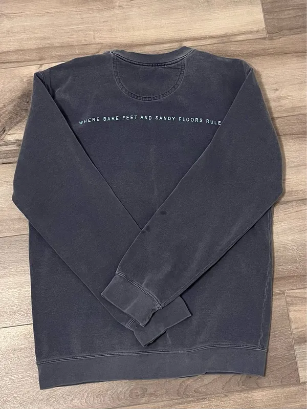 Seaside Comfort Colors Sweatshirt Blue - Image 2