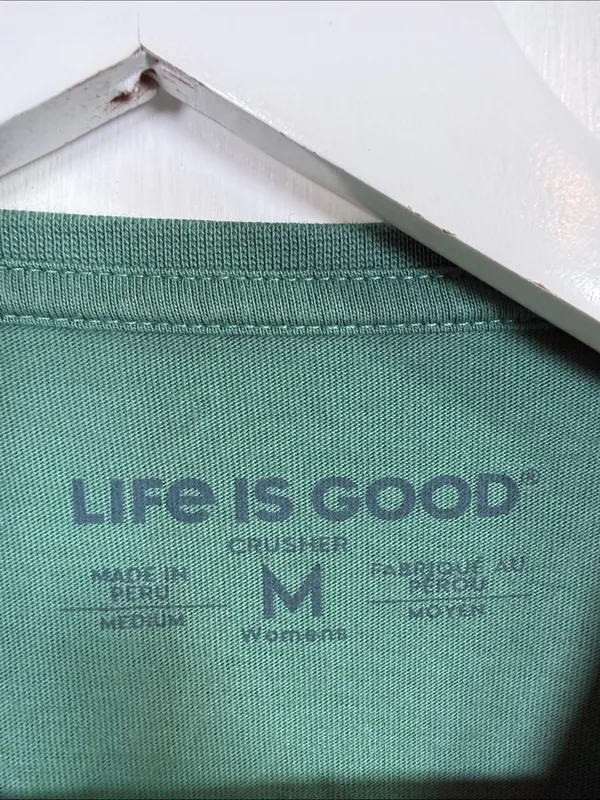 Life is Good Women's Wordsmith Pickleball Pickled Short Sleeve Crusher Tee W2512 - Image 4