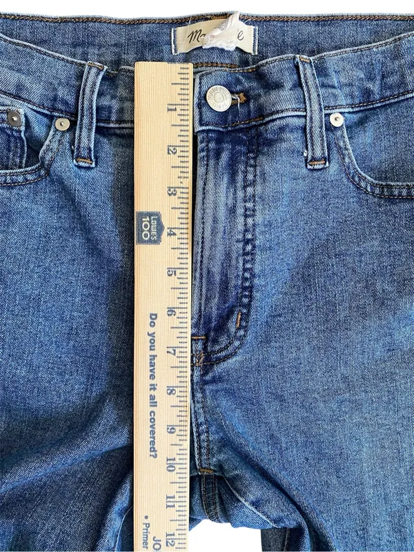 Madewell The Mid-Rise Perfect Vintage Jeans Women’s Size 29 Straight Leg - Image 8