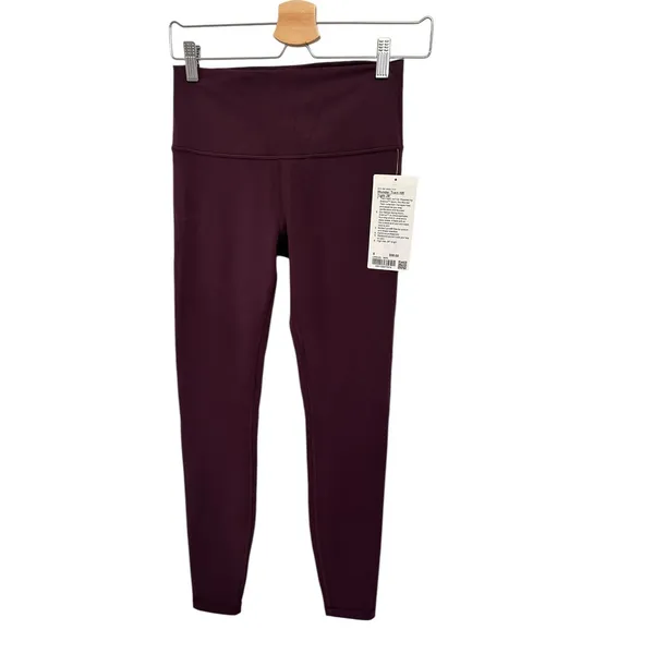 Lululemon Wunder Train High-Rise Tight 28" Size 8 Goodnight Plum NWT Authentic - Image 7