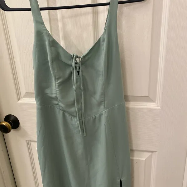 Abercrombie & fitch Elegant Mint Green Dress size small - Image 6