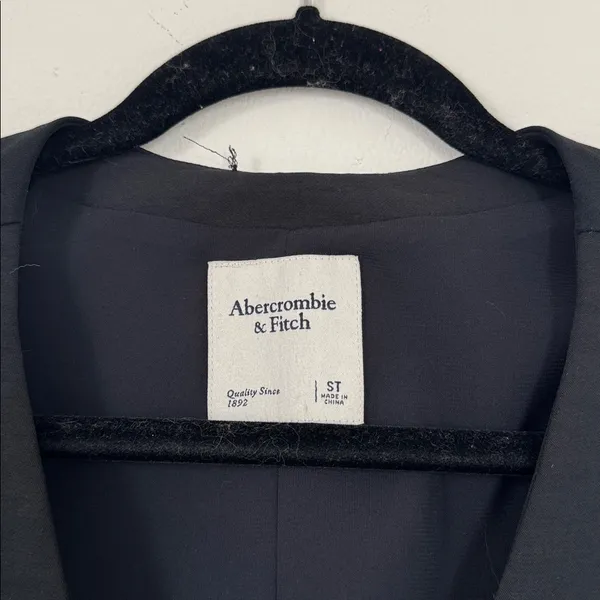 Abercrombie Black Vest Mini Dress TALL - Image 3