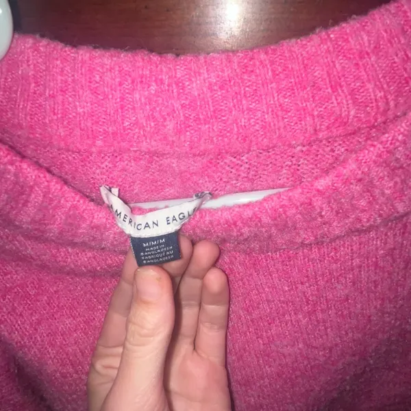 American Eagle Pink oversized  sweater! - Image 3