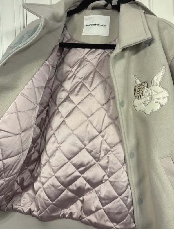 Maniere De Voir Paradise Varsity Jacket - Image 5
