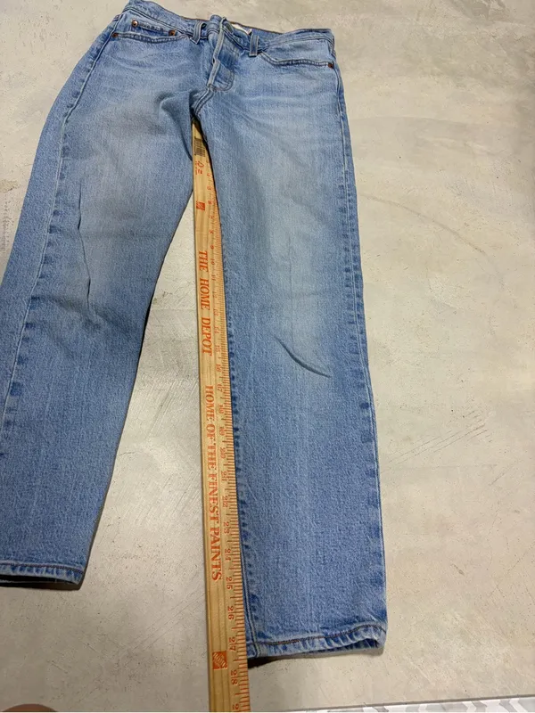 Levi’s premium denim wedgie Light Blue Jeans 26 - Image 5