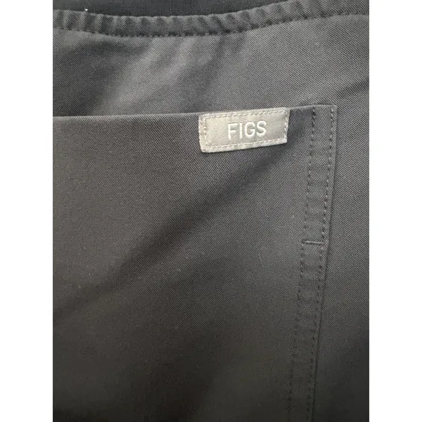 Figs Women's Small 1576 Charcoal Zamora High Waisted Jogger Scrub Pants #BB15-2 - Image 4