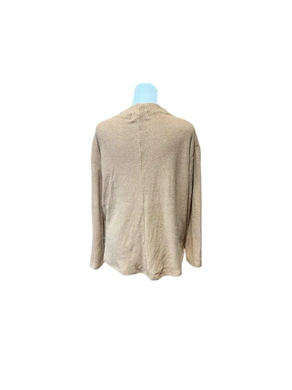 Old Navy Beige Sweater Small - Image 3
