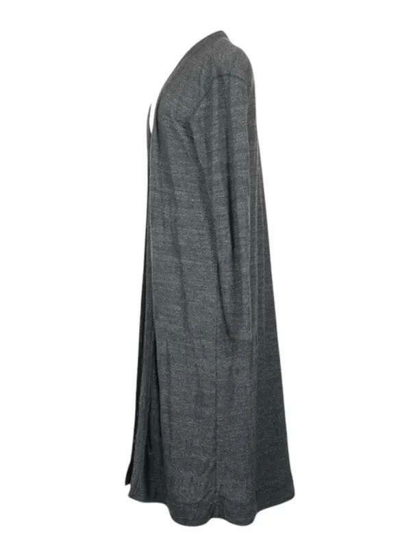 Free People FP Beach ☀︎︎ Bicoastal Open Duster Long Cardi ☀︎︎ Charcoal ☀︎︎ Small - Image 6