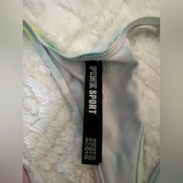 VSX - Pink - Tie-Dye Ultimate Lightly Lined Sports Bra - Image 3