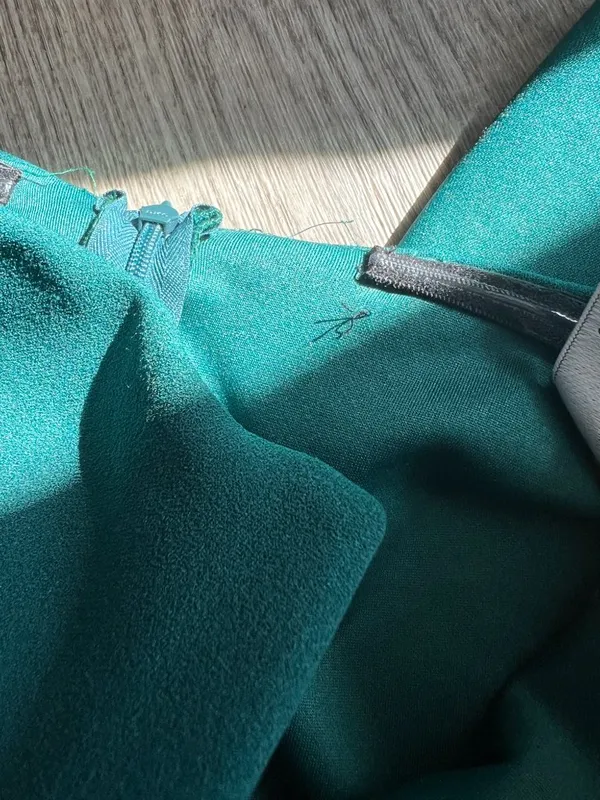 LuLus Power of Love Emerald Green Strapless‎ Jumpsuit size small - Image 14