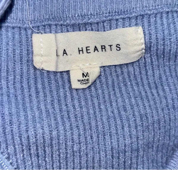 PacSun Cropped Sweater LA Hearts - Image 4