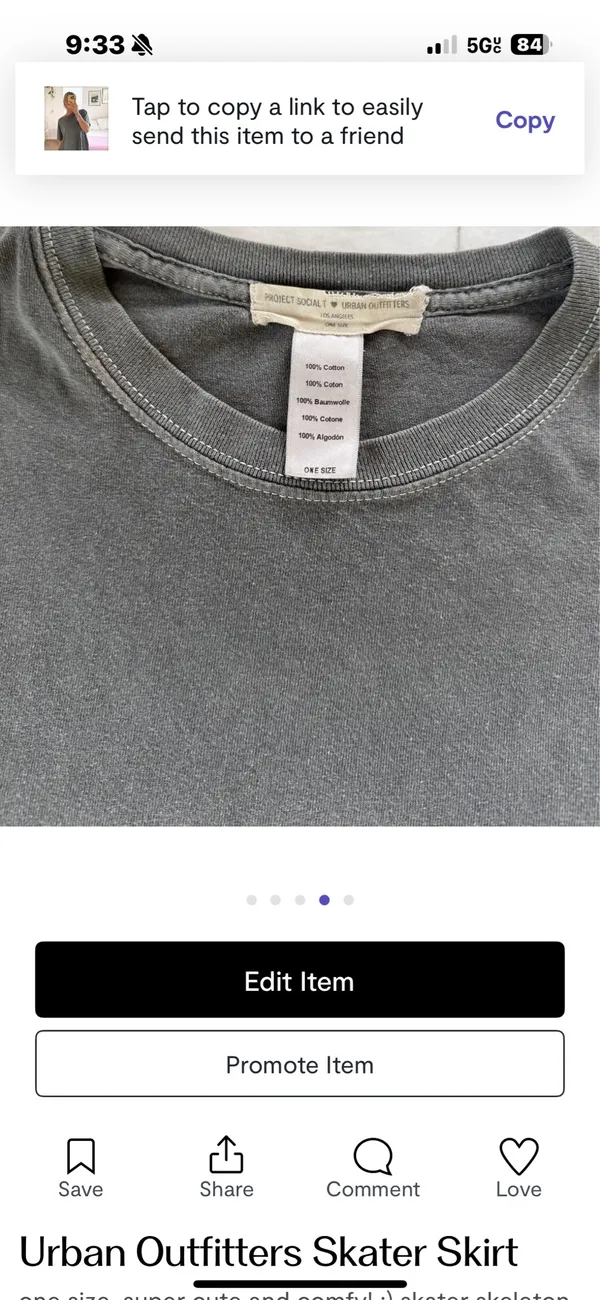 Urban Outfitters Skeleton T-Shirt - Image 4