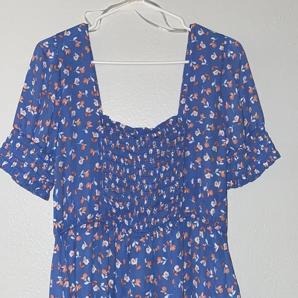 <<HP!!>> ruched bust floral dress Size M - Image 6