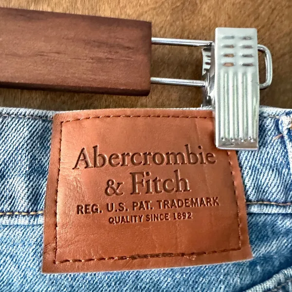 Abercrombie & Fitch 30/30 90's Straight Vintage Stretch Jean Casual Streetwear - Image 4
