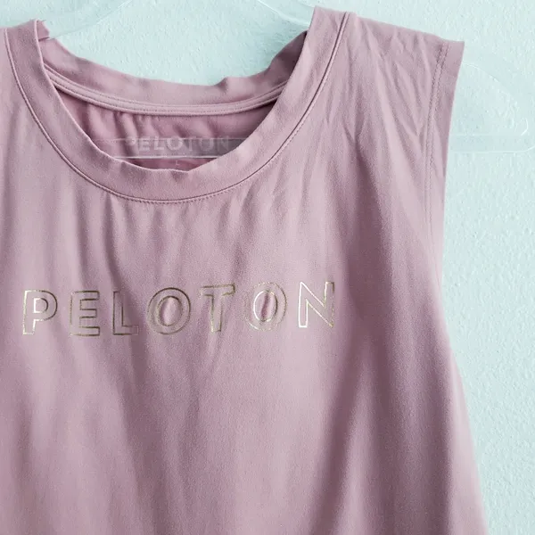 Peloton Cropped Athletic Tank Top - Image 3