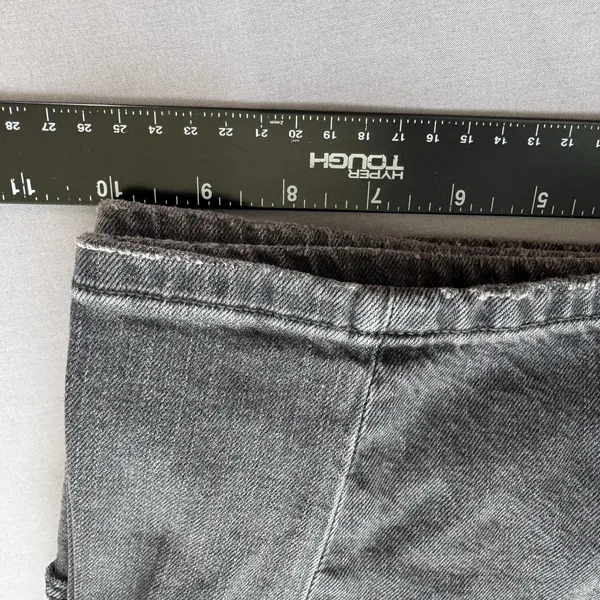 NWT American Eagle Jeans 18 Standard Washed Black Low Rise Strigid Baggy Barrel - Image 11