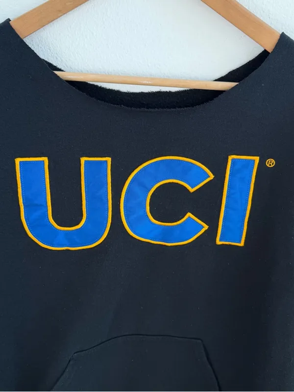 UCI Off the Shoulder hoodie Black Size M - Image 2