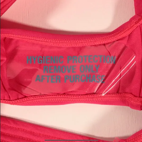 NWT Quilted Hipster Bikini Bottoms in Persian Pink - Image 10