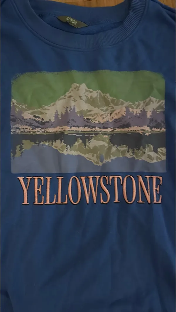 Yellowstone sweatshirt Blue Size undefined - Image 2