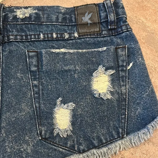 One teaspoon shorts distressed denim 26 - Image 4