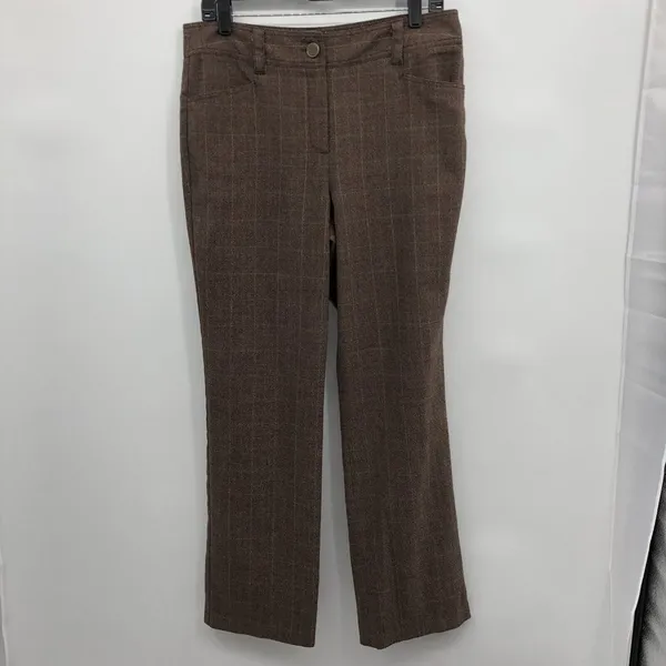 Dressbarn Plaid Dress Pants Womens 12 Used - Image 3