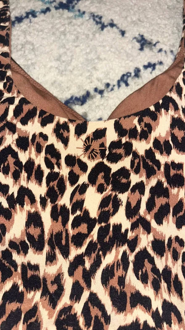 Aerie Cheetah Print Sports Bra Tank - Image 4