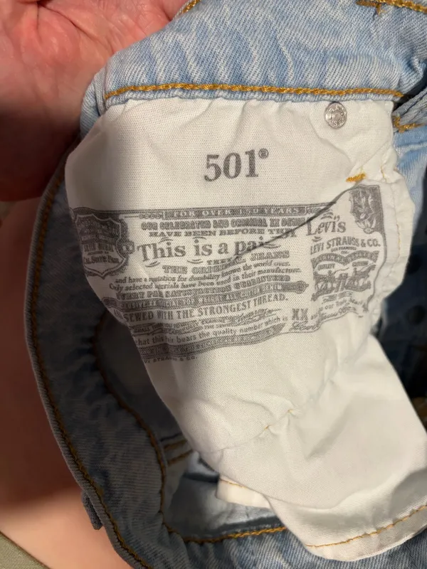 Levi’s Shorts 501 Denim - Image 3