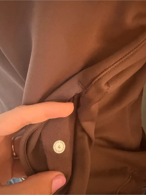 lululemon athletica Mauve Brown Workout Top - Image 3