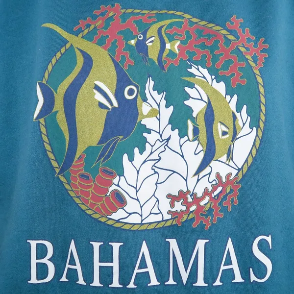 Vintage 90s Bahamas Fish Sweatshirt - Image 3