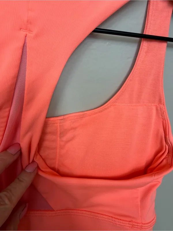 Lululemon Invigorate Bra Pop Orange Sports Bra Size 8 - Image 9