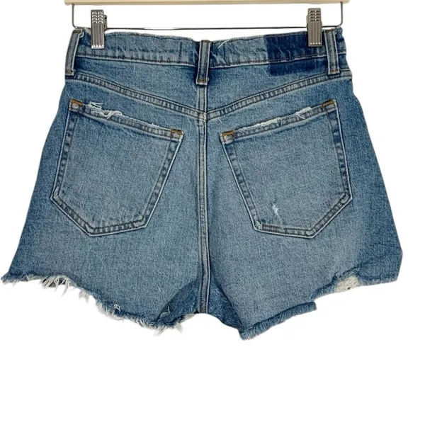 Abercrombie & Fitch The Cutoff High Rise Shorts Size 25 - Image 3