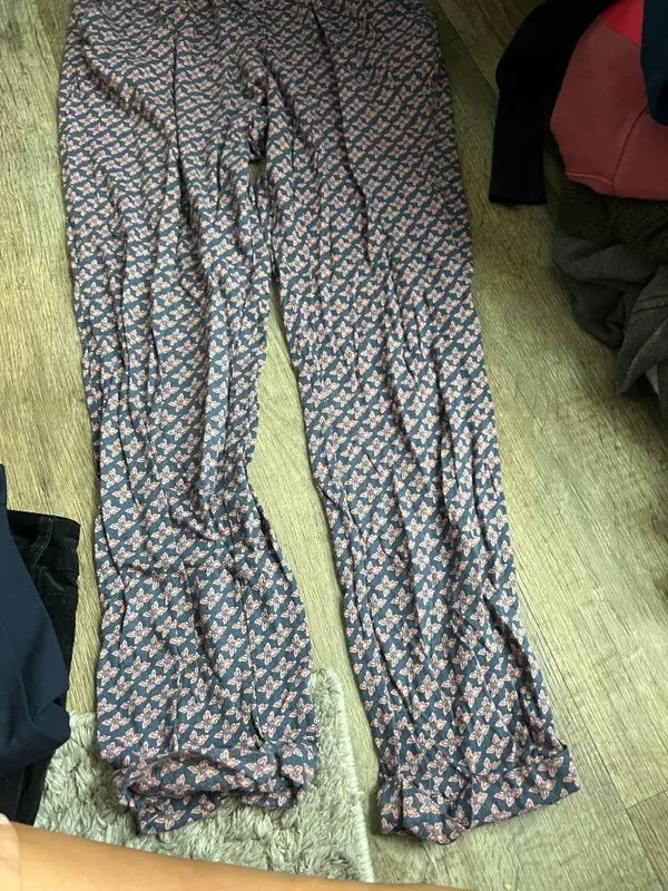 Anthropologie Boho print pants size M - Image 4
