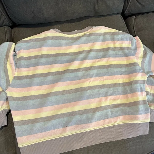 Z Supply Light Striped Sweatshirt - Image 2